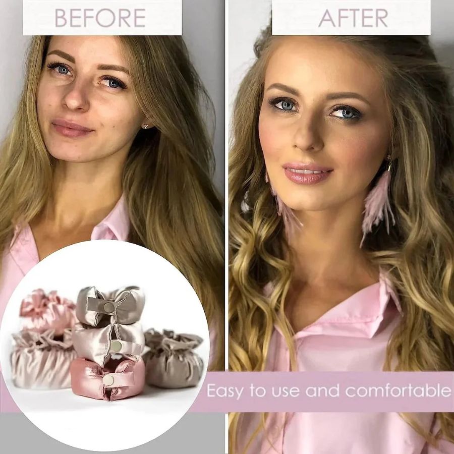 Ensemble 3 pièces Curling Satin
